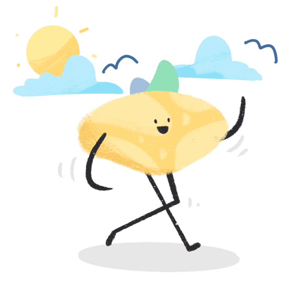 Yellow bean walking