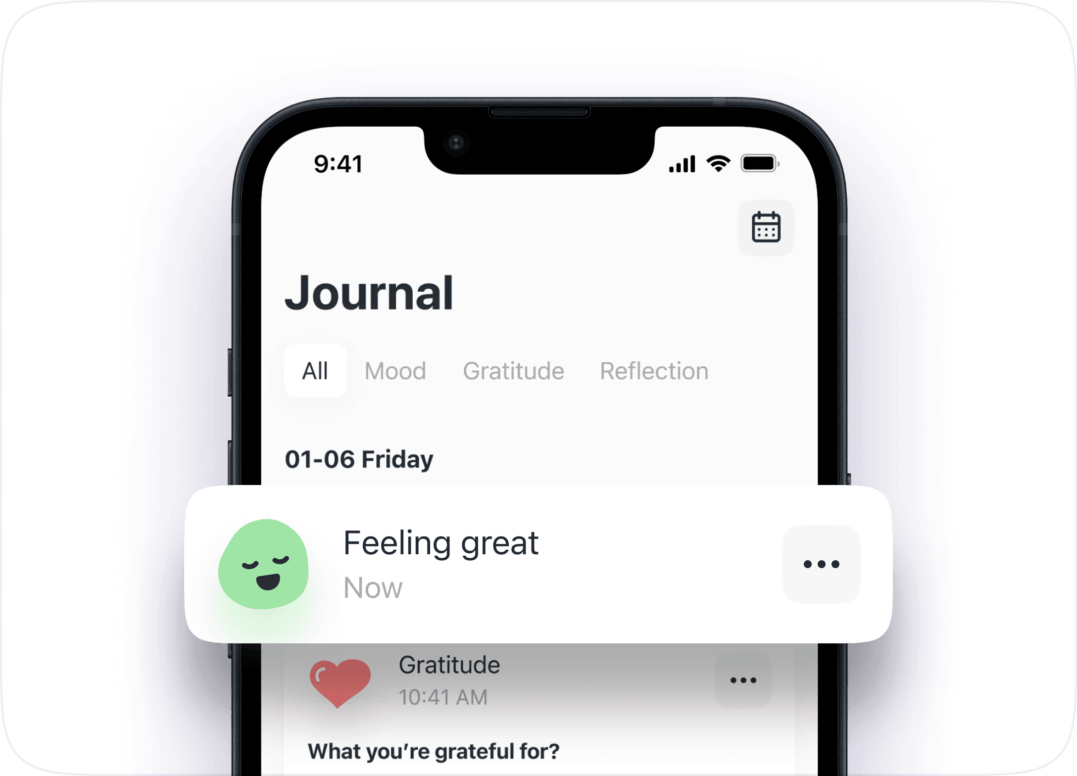 Journal app perk
